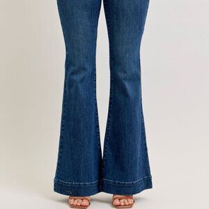 Judy Blue High-Waisted Flare Jeans with Front Pockets NWOT Sizes 3-15